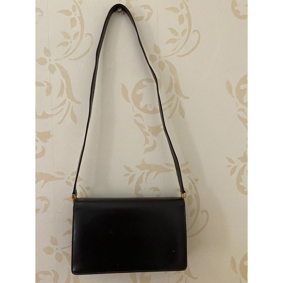 Vintage London Mappin & Webb Leather Handbag Bag - Picture 4 of 10